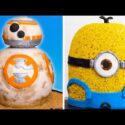 VIDEO: Movie Themed Cake Decoration Ideas | BB-8 Star Wars Cake & Minion Cake by So Yummy