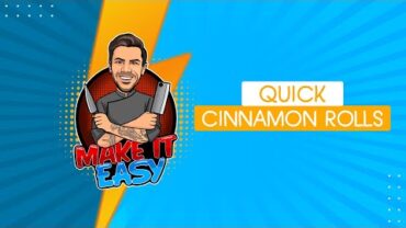 VIDEO: Quick Cinnamon Rolls | Make It Easy | Akis Petretzikis