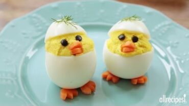 VIDEO: How to Make Easter Chick Deviled Eggs | Easter Recipes | Allrecipes.com