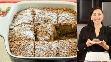 VIDEO: Gluten-Free Greek Walnut Cake (Karidopita)