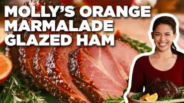 VIDEO: Molly Yeh’s Orange Marmalade Glazed Ham | Girl Meets Farm | Food Network