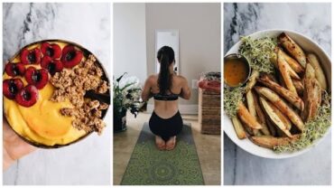 VIDEO: What I Eat In A Day + My Current Exercise Routine (VEGAN)