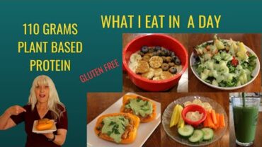 VIDEO: What I Eat In A Day / 110 Grams Plant Based Protein