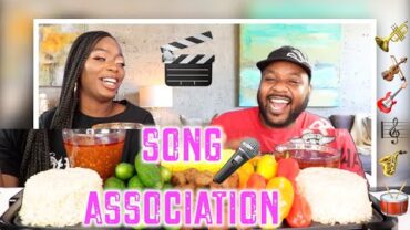 VIDEO: SONG ASSOCIATION MUKBANG ( 23:24 ) + WEIGHT LOSS TIPS | EATING SHOW