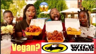 VIDEO: Vegan? Buffalo Wild Wings!!! Mukbang