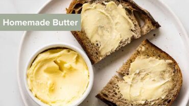 VIDEO: Homemade Butter #shorts