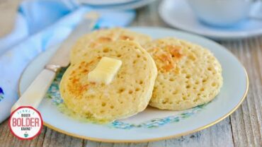 VIDEO: No-Knead Homemade Crumpets (No Oven Needed!)