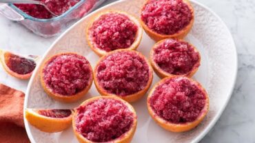 VIDEO: Healthy Desserts for Kids: Blood Orange Granita – Weelicious