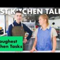 VIDEO: Pro Chefs Share Their Hardest Cooking Tasks | Test Kitchen Talks | Bon Appétit