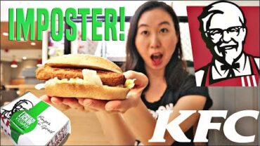 VIDEO: KFC “VEGAN” CHICKEN BURGER – THE IMPOSTER!! | LONDON LAUNCH!