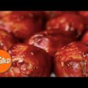 VIDEO: How To Make Bacon Cheeseburger Bombs | Game Day Appetizers | Twisted