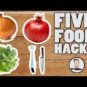 VIDEO: TOP 5 FOOD HACKS | John Quilter