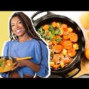 VIDEO: Best VEGAN Thanksgiving Recipes | Orange Miso Glazed Sweet Potatoes