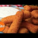 VIDEO: How To Make Chicken Alfredo Mozzarella Sticks | Twisted