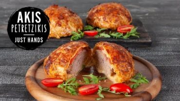 VIDEO: Puff Pastry-Wrapped Burgers | Akis Petretzikis