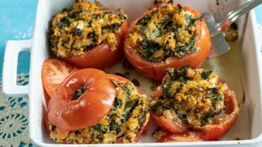 VIDEO: Mediterranean Stuffed Tomatoes with Couscous