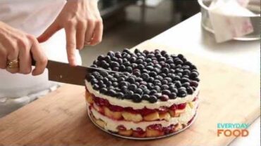 VIDEO: Red, White, and Blue Berry Trifle | Everyday Food with Sarah Carey