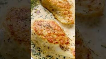 VIDEO: Creamy Tarragon Chicken #shorts