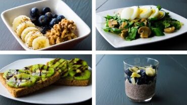 VIDEO: 4 Healthy Breakfast Ideas For Weight Loss