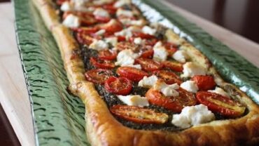 VIDEO: Tomato & Pesto Tart