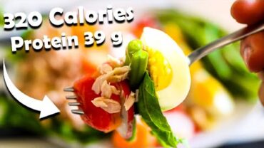 VIDEO: THE FAMOUS Low Calorie Salad That Made THE WORLD Falling In LOVE! CHEAP High Protein Salad To Make!