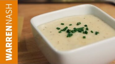 VIDEO: White Sauce Recipe – Only 3 ingredients – Recipes by Warren Nash