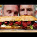 VIDEO: PLANT BASED STEAK SANDWICH using Lions Mane Mushroom!